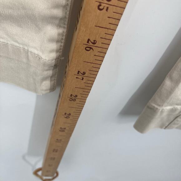 Eddie Bauer Mercer Fit Chino Khaki Pants Beige Cotton Stretch Women’s 14 - Picture 11 of 11